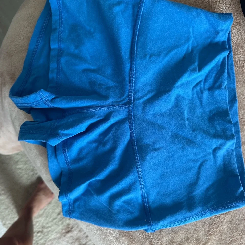 Lululemon Athletica Blue Athletic Shorts - Picture 2 of 5